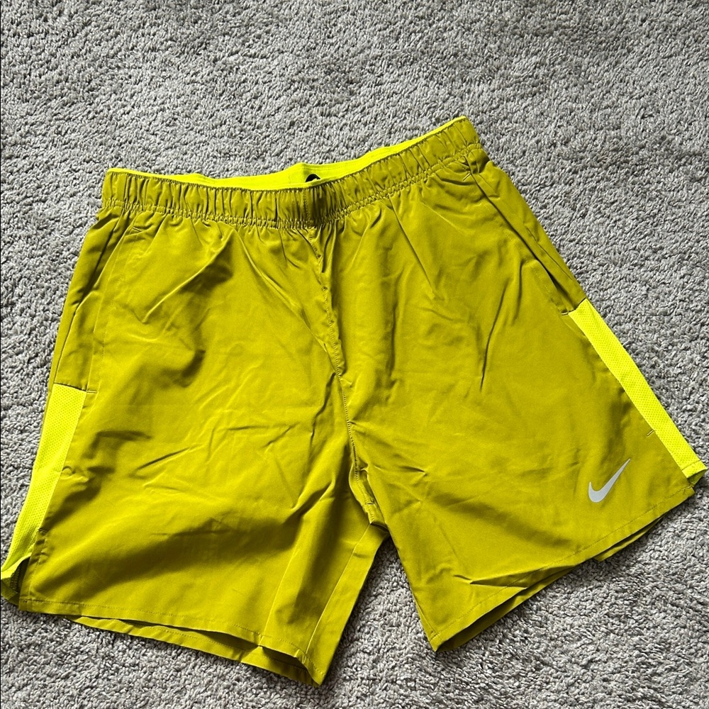 Nike Lime Green Training Shorts
